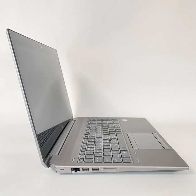 Мобильная рабочая станция Б-класс HP zBook 15 G6 / 15.6" (3840x2160) IPS Touch / Intel Core i7-9850H (6 (12) ядер по 2.6 - 4.6 GHz) / 16 GB DDR4 / 512 GB SSD / nVidia Quadro RTX 3000, 6 GB GDDR6, 192-bit / WebCam / Fingerprint б/у + Подарок Мышь / USB - изображение 4