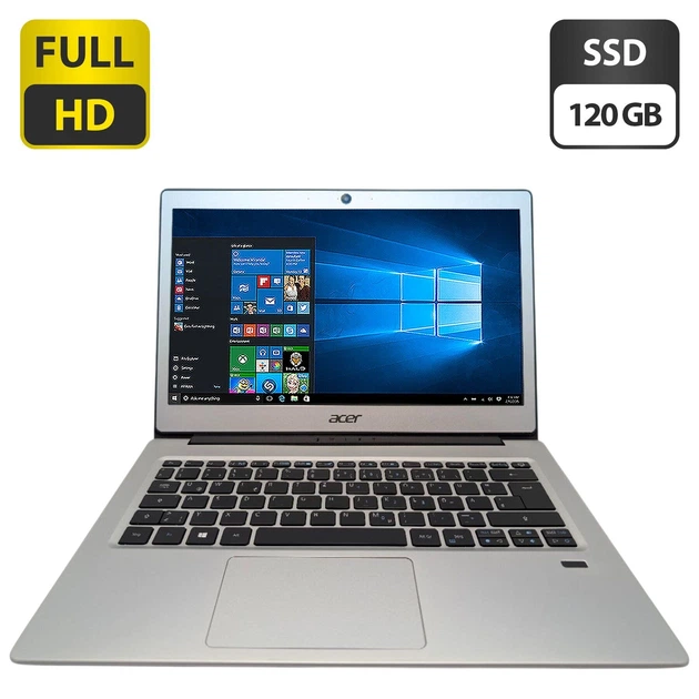 Ноутбук Acer Swift 1 (SF113-31) / 13.3" (1920x1080) TN / Intel Pentium N4200 (4 ядра по 1.1 - 2.5 GHz) / 4 GB DDR3 / 120 GB SSD / Intel HD Graphics 505 / WebCam б/в - Фото 1 Ноутбук Acer Swift 1 (SF113-31) / 13.3" (1920x1080) TN / Intel Pentium N4200 (4 ядра по 1.1 - 2.5 GHz) / 4 GB DDR3 / 120 GB SSD / Intel HD Graphics 505 / WebCam б/в - зображення 1