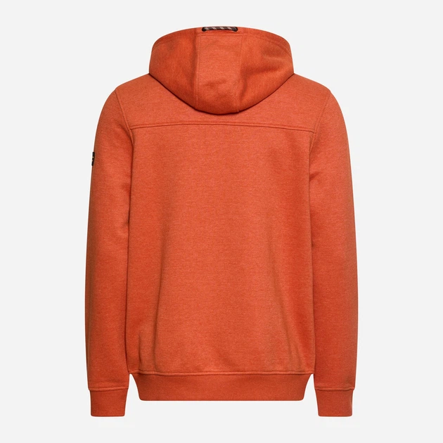 Толстовка на блискавці чоловіча Camel Active Sweatjackets 409406-8W52-52 M Помаранчева (4063366344818) - зображення 7