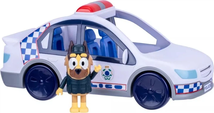 Поліцейський автомобіль Moose Bluey з фігуркою поліцейського 19202 (630996192023) - зображення 2