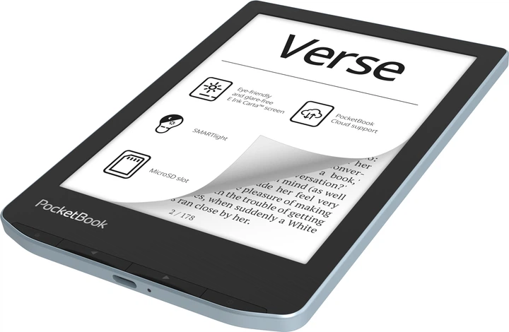 Електронна книга PocketBook Verse Bright Blue - изображение 3