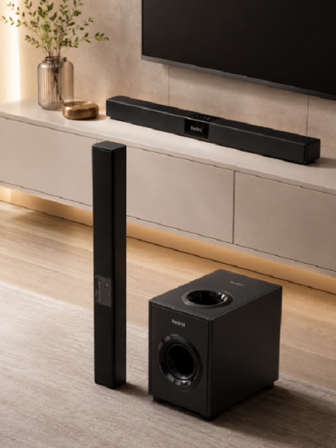 Саундбар для телевизора с сабвуфером KTS-2035 с Bluetooth, черный (80027) - изображение 2