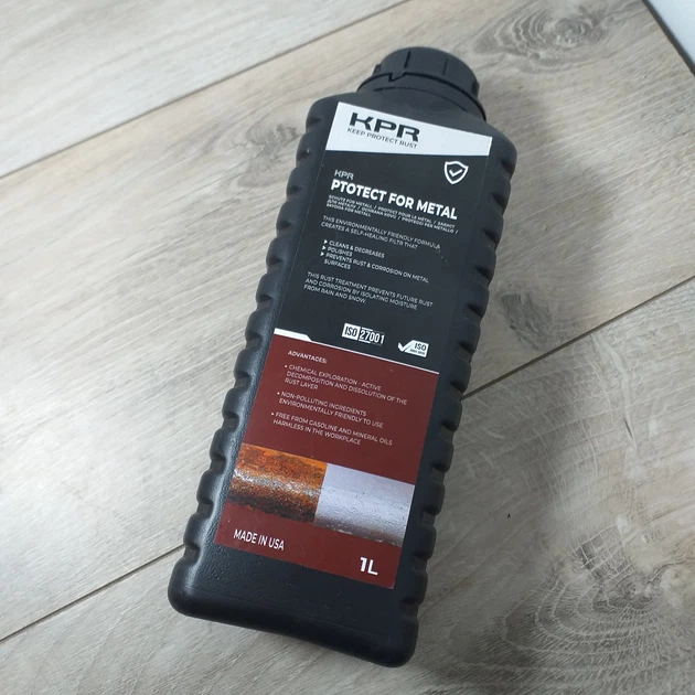 Преобразователь ржавчины и защита от коррозии KPR Keep Protect Rust Защита от ржавчины 1л Средство от ржавчины - изображение 10