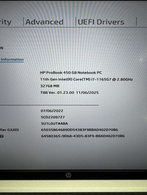 Ноутбук HP ProBook 450 G8 15.6| Intel core i7-1165G7|DDR4-32GB|SSD-512GB|Intel Iris Xe - Б/У - Фото 5 Ноутбук HP ProBook 450 G8 15.6| Intel core i7-1165G7|DDR4-32GB|SSD-512GB|Intel Iris Xe - Б/У - изображение 5