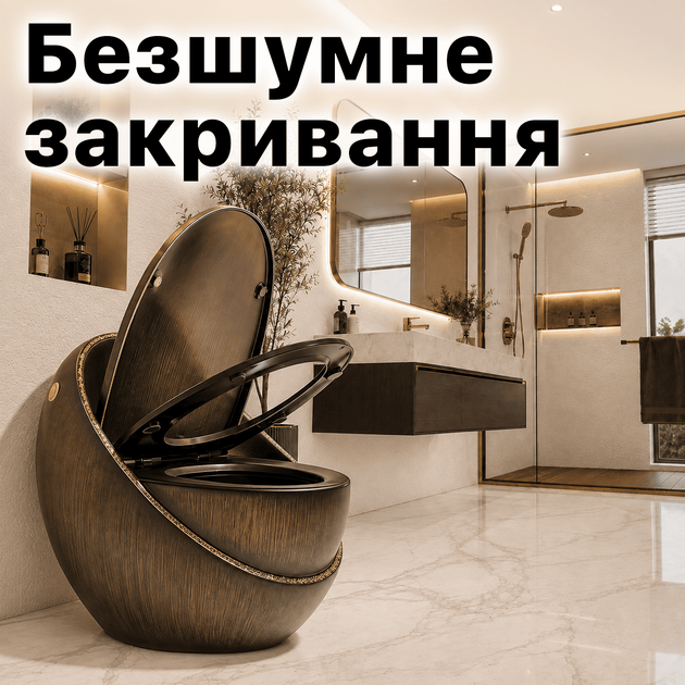 Унитаз премиальный керамический уникальные унитазы дизайнерские luxury стильный унитаз авторский Asans 8627 - изображение 4