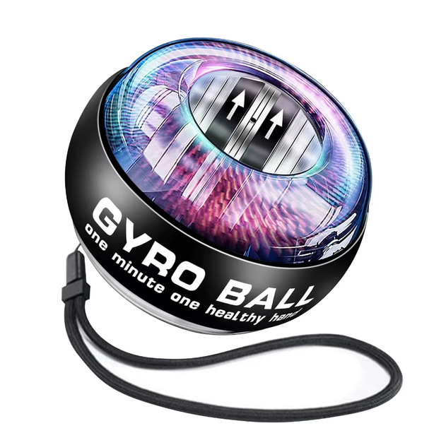 Гіроскопічний тренажер для кистей рук gyro ball, кістовий тренажер гіробол еспандер gyroball - Фото 2 Гіроскопічний тренажер для кистей рук gyro ball, кістовий тренажер гіробол еспандер gyroball - изображение 2
