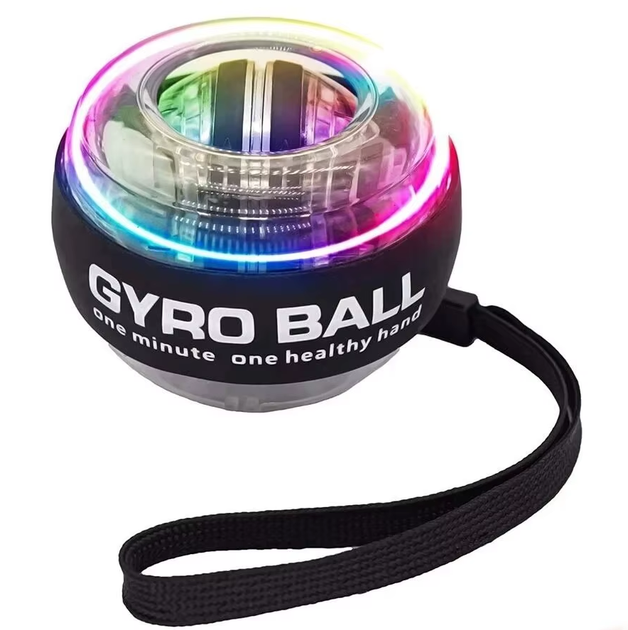 Гіроскопічний тренажер для кистей рук gyro ball, кістовий тренажер гіробол еспандер gyroball - Фото 3 Гіроскопічний тренажер для кистей рук gyro ball, кістовий тренажер гіробол еспандер gyroball - изображение 3