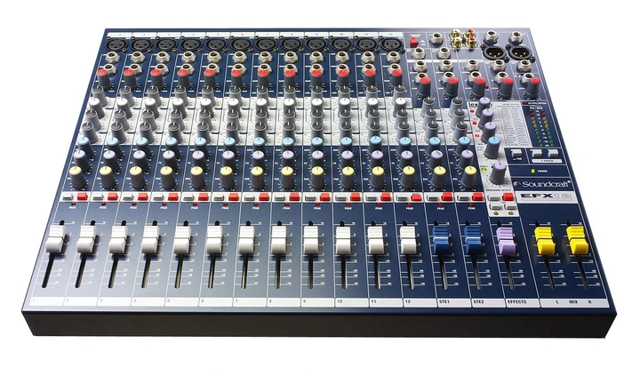 Пассивный профессиональный микшерный пульт с процессором эффектов Lexicon SOUNDCRAFT EFX12 - изображение 2