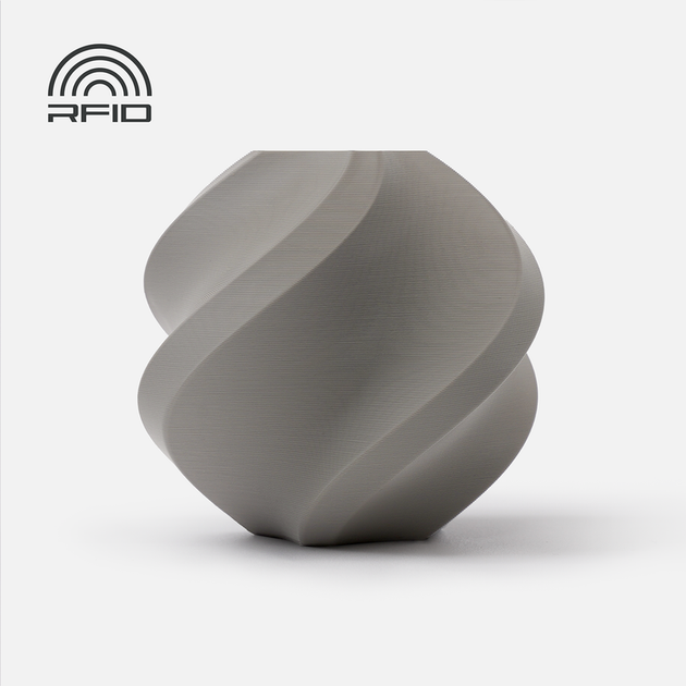 Пластик Bambu Lab - PLA Basic / Grey - Сірий (10103) / на бобіні / 1кг / A00-D0-1.75-1000-SPL - Фото 1 Пластик Bambu Lab - PLA Basic / Grey - Сірий (10103) / на бобіні / 1кг / A00-D0-1.75-1000-SPL - зображення 1