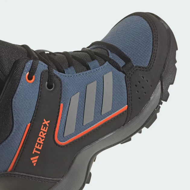 Дитячі Черевики Adidas Terrex Hyperhiker Mid Hiking Boot Wonder Steel/Grey Three/Impact Orange 36.5-4.5-24см - изображение 7