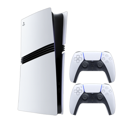 Набор Консоль Sony PlayStation 5 Pro 2TB White + Геймпад Беспроводной DualSense - Фото 1 Набор Консоль Sony PlayStation 5 Pro 2TB White + Геймпад Беспроводной DualSense - изображение 1