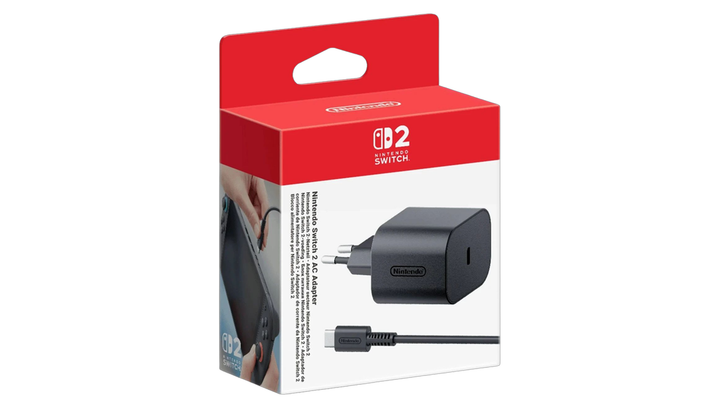 Зарядное устройство для консоли Nintendo Switch 2 AC Adapter (0045496321352) - изображение 2