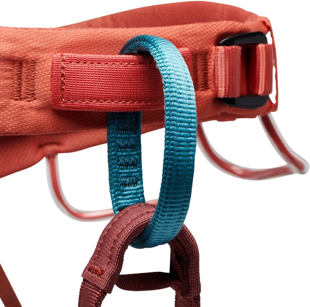 Жіноча страхувальна система для скелелазіння Black Diamond Momentum Harness XS Baja Sunrise (793661605638) - зображення 4