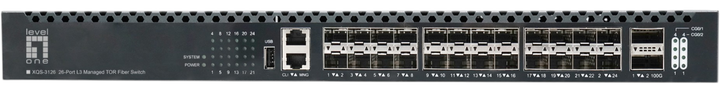 Przełącznik LevelOne XQS-3126 Szary (XQS-3126) - obraz 4
