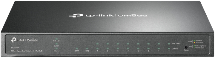 Przełącznik TP-Link Omada SG2210P (SG2210P) - Zdjęcie 1 Przełącznik TP-Link Omada SG2210P (SG2210P) - obraz 1