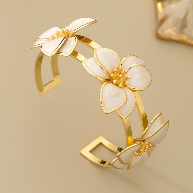 Жорсткий браслет "Flower" - Фото 1 Жорсткий браслет "Flower" - зображення 1