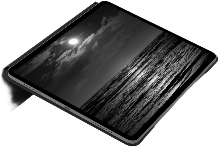 Etui na tablet dbramante1928 Avenida ICON do Apple iPad Air 13" (M4)/Apple iPad Air 13" (M3)/Apple iPad Air 13" (M2)/Apple iPad Pro 12.9" (6th generation)/Apple iPad Pro 12.9" (5th generation) Czarny (ADIAICBL6817) - obraz 5