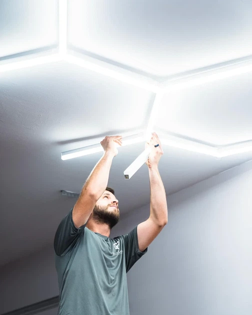 Стельова система освітлення LED для гаража та дітейлінгу 4780x2410 мм 432W 6500K - изображение 6