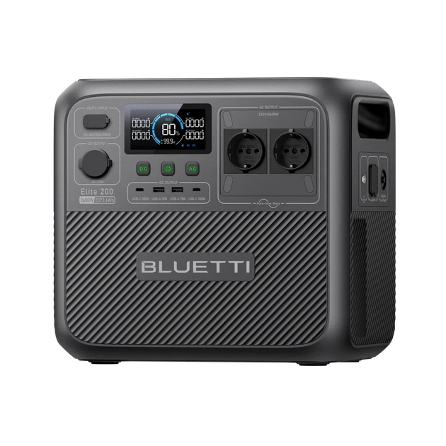 Электростанция BLUETTI Elite 200 V2| 2.600W 2.073,6Wh - Фото 3 Электростанция BLUETTI Elite 200 V2| 2.600W 2.073,6Wh - изображение 3