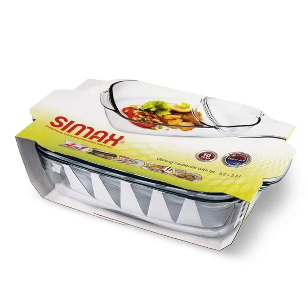 Гусятниця Simax 7356/7366 (3,2 л, 37х21 см) - Фото 3 Гусятниця Simax 7356/7366 (3,2 л, 37х21 см) - зображення 3