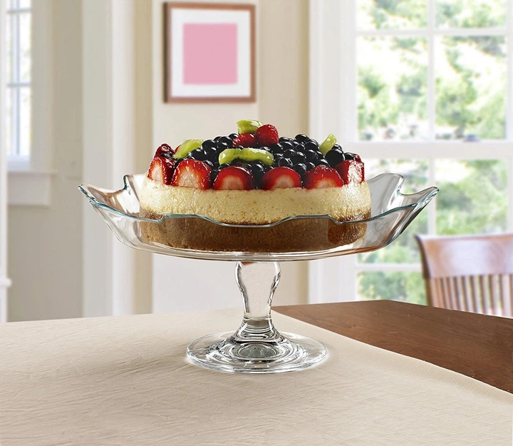 Тортівниця Pasabahce Patisserie 95105v (32 см) - Фото 4 Тортівниця Pasabahce Patisserie 95105v (32 см) - зображення 4