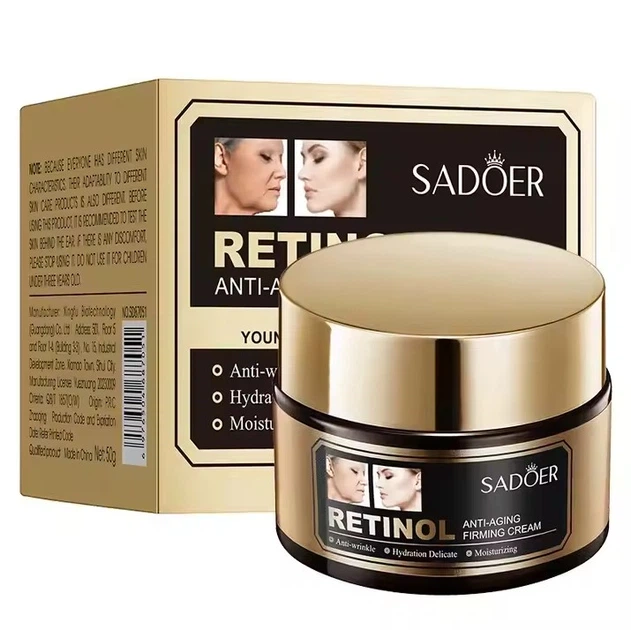 Крем для лица с ретинолом SADOER Retinol Anti-Aging Firming Cream, 50 г (6976504687051) - Фото 1 Крем для лица с ретинолом SADOER Retinol Anti-Aging Firming Cream, 50 г (6976504687051) - изображение 1
