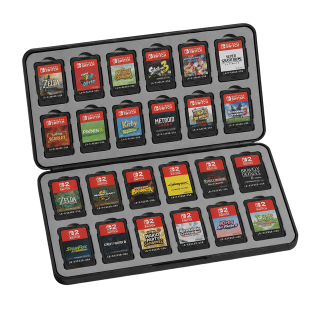 Футляр для картриджей Nintendo Switch / Nintendo Switch 2 Black - Фото 1 Футляр для картриджей Nintendo Switch / Nintendo Switch 2 Black - изображение 1