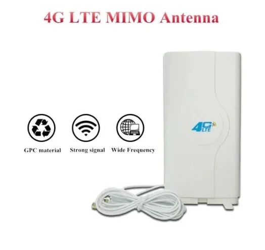 Антена кімнатна для модема ZTE 4G LTE велика 10db TS9 - Фото 2 Антена кімнатна для модема ZTE 4G LTE велика 10db TS9 - изображение 2
