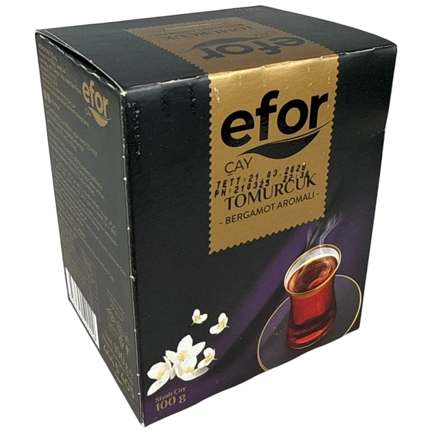 Чай Efor Tomurcuk чорний з бергамотом 100 г - Фото 2 Чай Efor Tomurcuk чорний з бергамотом 100 г - зображення 2