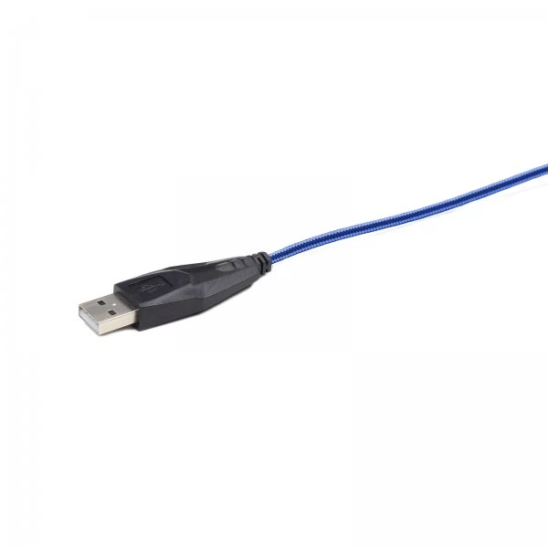 Компьютерная мышь Gembird Gaming оптическая USB 2400 dpi Черная (MUSG-001-B) - изображение 3