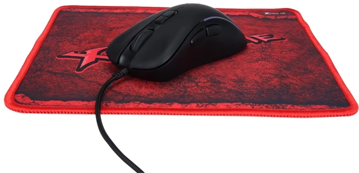 Компьютерная мышь Xtrike GMP-290 USB оптическая с RGB-подсветкой и ковриком (6932391922446) - изображение 4
