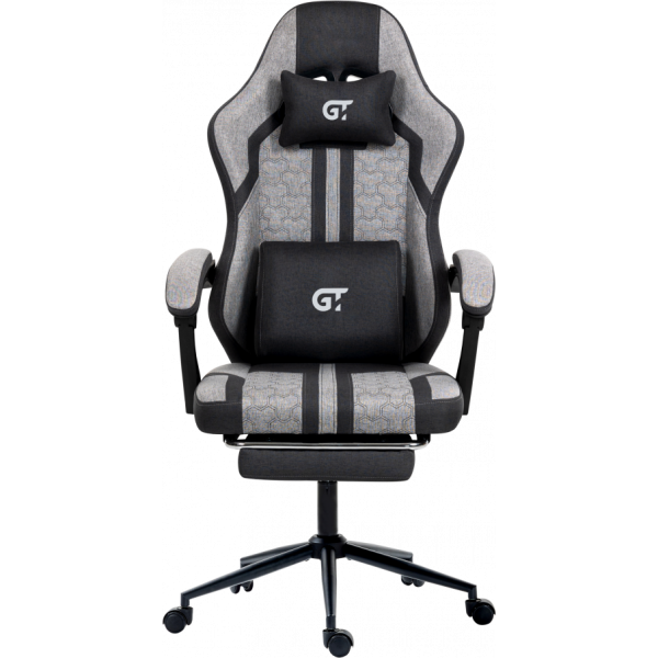 Геймерское кресло GT Racer X-2337 Fabric Gray - Фото 1 Геймерское кресло GT Racer X-2337 Fabric Gray - изображение 1
