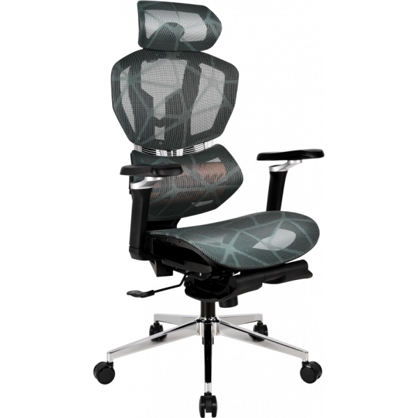 Геймерське крісло GT Racer X-7002 Black/Black/Green (Massage) - Фото 1 Геймерське крісло GT Racer X-7002 Black/Black/Green (Massage) - зображення 1