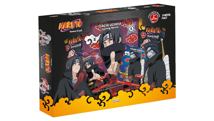 Картки Naruto Mythos TCG Konoha Shido 2nd Edition Special Pack Itachi - зображення 2