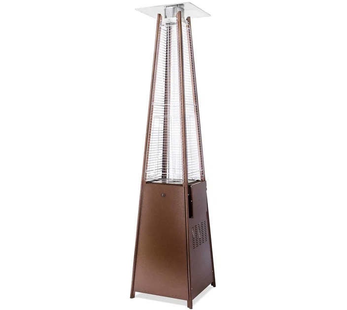 Газовый обогреватель Pyramid GRILLI 777416 13 кВт нержавеющая сталь 227х52х52 см коричневый - изображение 2