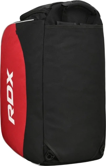 Спортивна сумка RDX R1 Duffel Bag with Backpack Straps Black/Red (PP_GKB-R1B) - Фото 5 Спортивна сумка RDX R1 Duffel Bag with Backpack Straps Black/Red (PP_GKB-R1B) - изображение 5