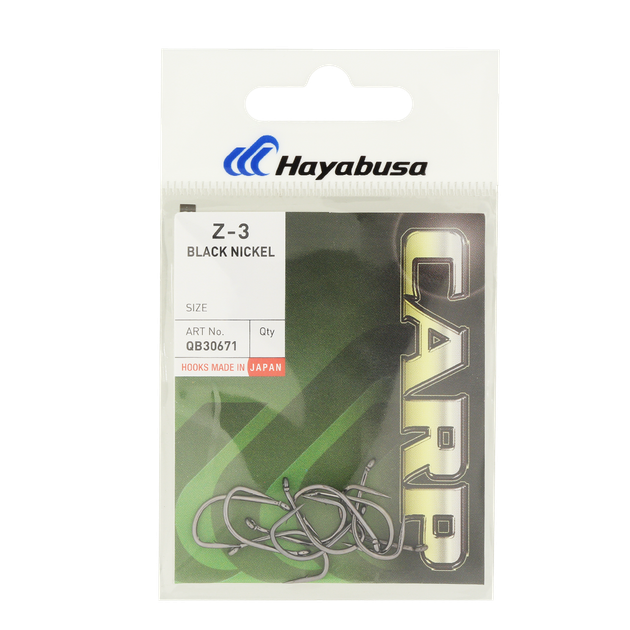 Крючок Hayabusa Carp Z-3 BN №4 (10шт) - Фото 3 Крючок Hayabusa Carp Z-3 BN №4 (10шт) - изображение 3