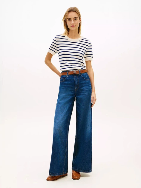 Джемпер женский Tommy Hilfiger XW08012-AA8(Sugarcane) XS Бежевый (198928040366) - изображение 3