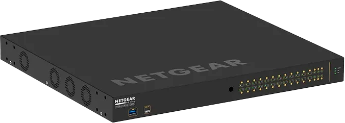 Przełącznik Netgear GSM4230UP 24 x 1G PoE++ / 2 x 1G / 4 x SFP (GSM4230UP-100EUS) - Zdjęcie 2 Przełącznik Netgear GSM4230UP 24 x 1G PoE++ / 2 x 1G / 4 x SFP (GSM4230UP-100EUS) - obraz 2
