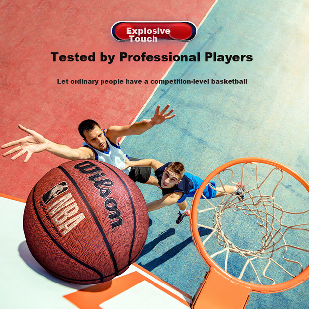 Мяч баскетбольный Wilson NBA TAKE/OFF 801 Size 7 - изображение 5