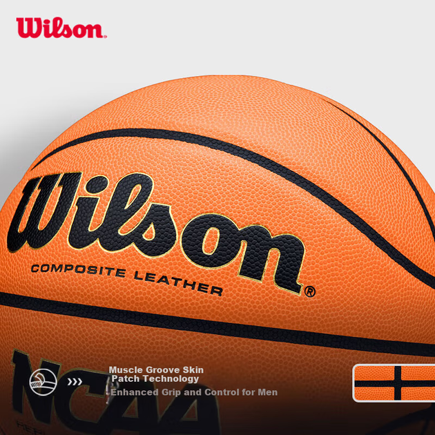Мяч баскетбольный Wilson NCAA Competition Size 7 (WZ2002CN7) - изображение 3