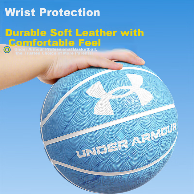 М'яч баскетбольний Under Armour Size 5 синій - зображення 2