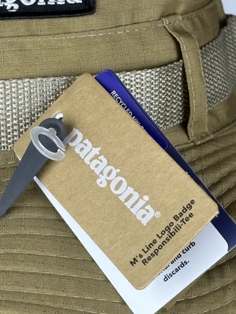Панама Patagonia One size(универсальный размер), Унисекс, песочно-оливкового цвета. - изображение 5