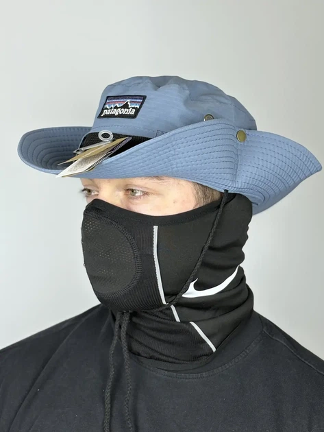 Панама Patagonia One size(универсальный размер), Унисекс, голубого цвета. - изображение 4