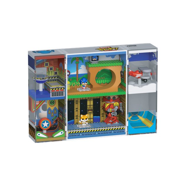 Zestaw figurek Funko Bitty POP! Bitty Box: Sonic the Hedgehog Sonic 2 2.3 cm 93563 (889698935630) - obraz 7