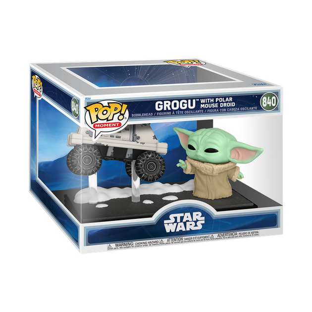Figurka Funko POP! Moment: Star Wars The Mandalorian Grogu Force Barrier 12.7 cm 90813 (889698908139) - obraz 4