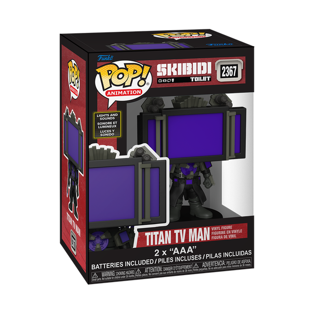 Figurka Funko POP! SFX: Titan TV Man 10 cm 89312 (889698893121) - obraz 3