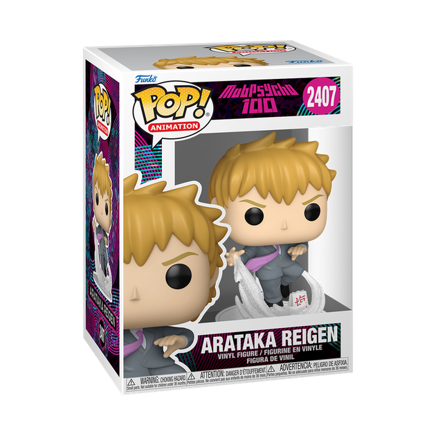 Фігурка Funko Pop! Animation Mob Psycho 100 Arataka Reigen 92268 (889698922685) - Фото 4 Фігурка Funko Pop! Animation Mob Psycho 100 Arataka Reigen 92268 (889698922685) - зображення 4