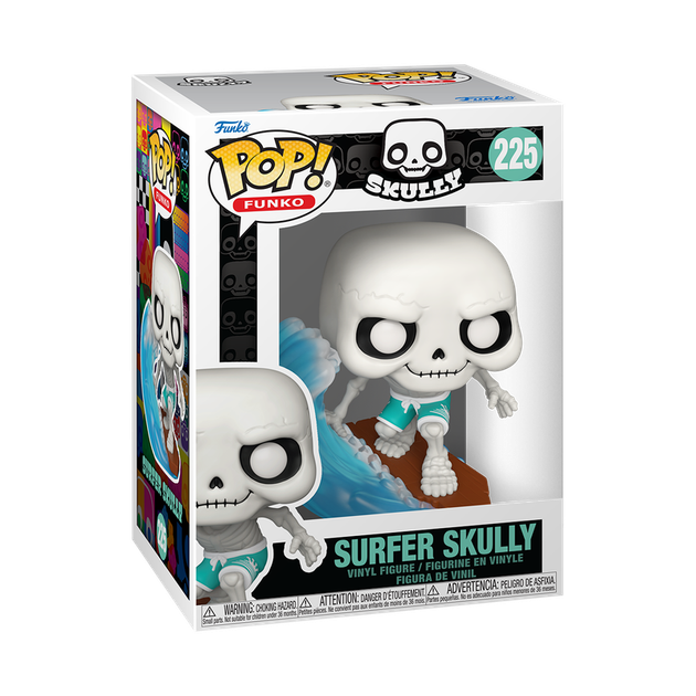 Фігурка Funko Pop! Icons Surfer Skully 88334 (889698883344) - зображення 3