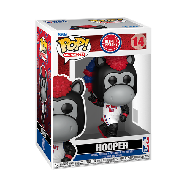 Figurka Funko Pop! NBA Mascots Pistons Hooper 93056 (889698930567) - obraz 3